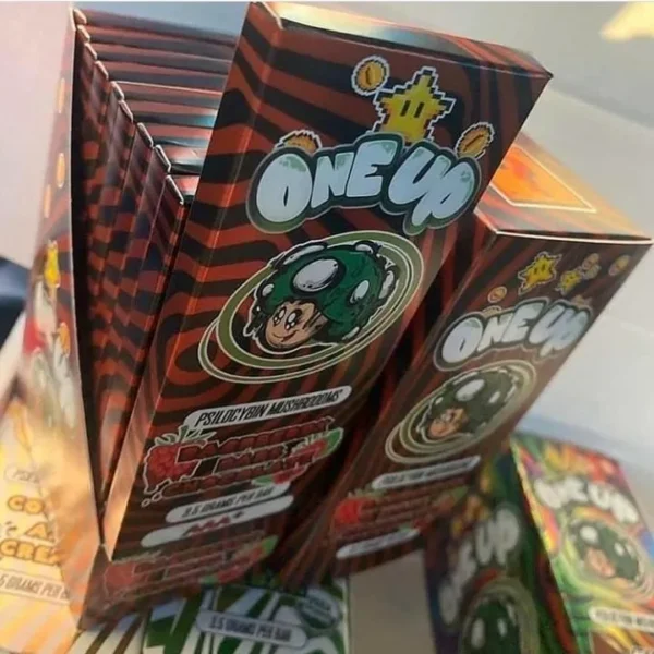 Buy One Up Shrooms Chocolate Bar | Psilocybin Mushrooms | 3.5g