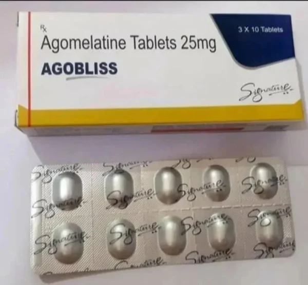 Buy Agomelatine Tables 25mg Online | 30 tablets