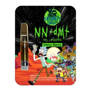 "Schwifty Labs NN-DMT Cartridge – 1ML 700MG vape cart front view" "Premium NN-DMT vape cartridge by Schwifty Labs – 700MG dosage"