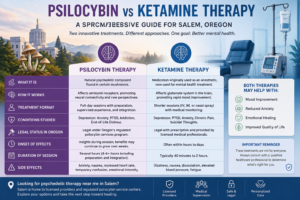 Psilocybin vs Ketamine Therapy in Salem